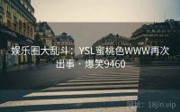 娱乐圈大乱斗：YSL蜜桃色WWW再次出事 · 爆笑9460